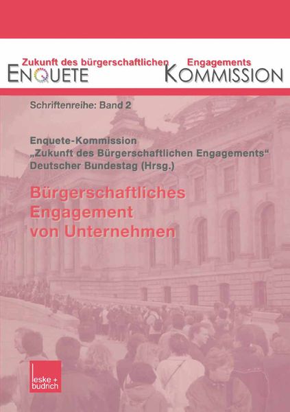 Produktbild: B&uuml;rgerschaftliches Engagement von Unternehmen