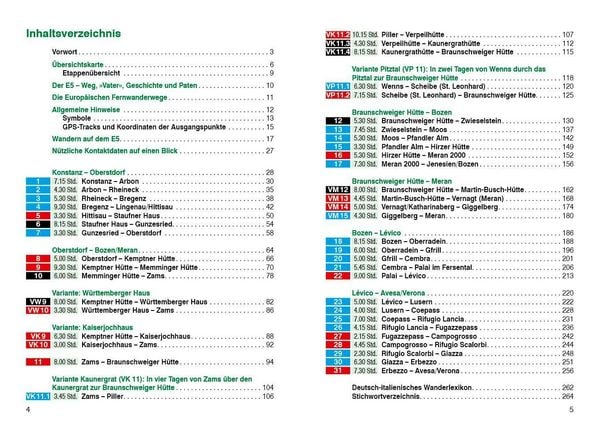 Produktbild: Alpen&uuml;berquerung Fernwanderweg E5, Rother Wanderf&uuml;hrer