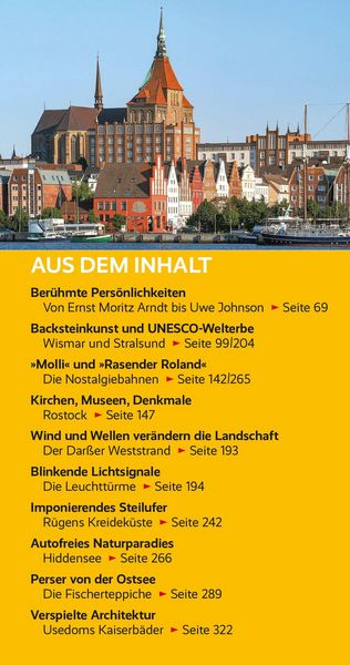 Produktbild: TRESCHER Reisef&uuml;hrer Ostseek&uuml;ste Mecklenburg-Vorpommern