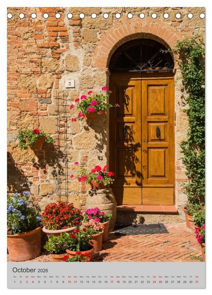 Produktbild: Doors of the world (Desk Calendar 2026 DIN A5 portrait), CALVENDO 12 Month DeskCalendar
