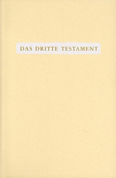 Produktbild: Das Dritte Testament