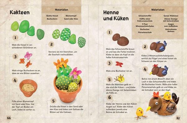 Produktbild: Das Naturbastelbuch f&uuml;r Kinder. 41 Projekte zum Basteln mit allem, was Wald, Wiese und Strand hergeben