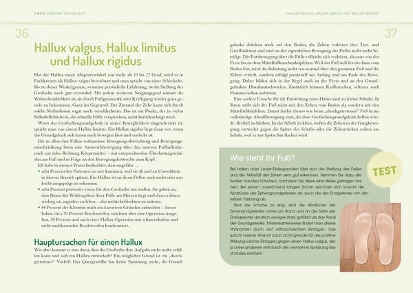 Produktbild: Das Buch f&uuml;r den Hallux - F&uuml;&szlig;e gut, alles gut