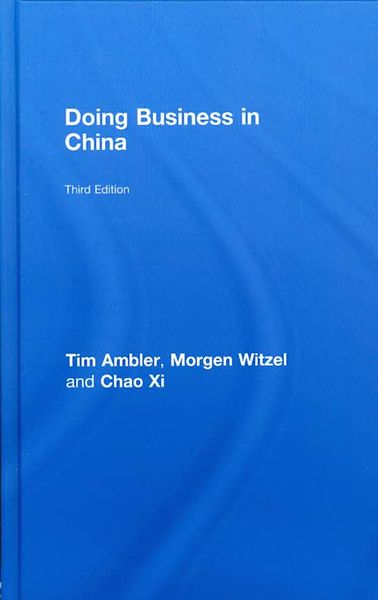 Produktbild: Doing Business in China 3/e