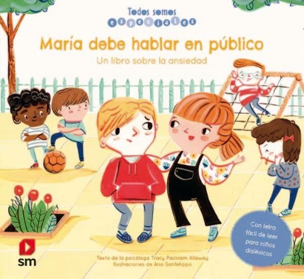 Produktbild: Mar&iacute;a debe hablar en p&uacute;blico : un libro sobre la ansiedad