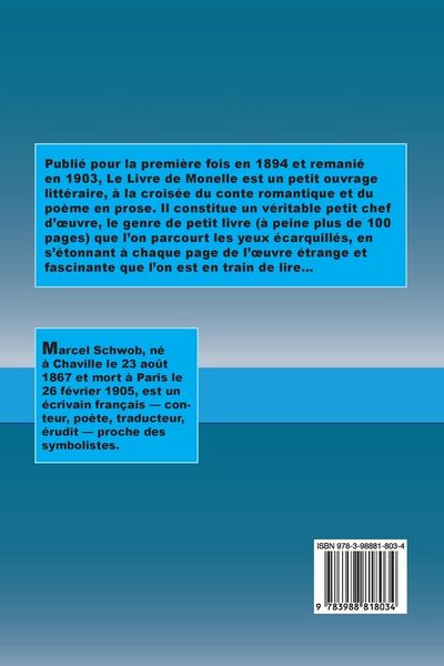 Produktbild: Le Livre de Monelle
