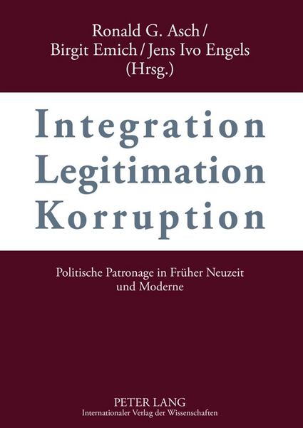 Produktbild: Integration &ndash; Legitimation &ndash; Korruption- Integration &ndash; Legitimation &ndash; Corruption