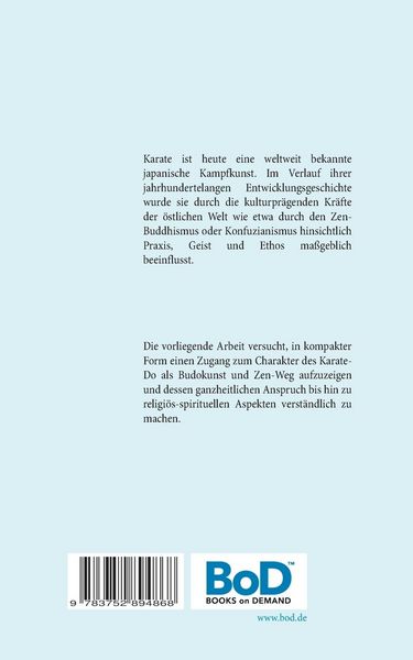Produktbild: Karate Do - Budokunst und Zen-Weg