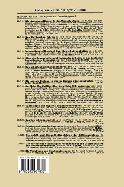 Produktbild: Die Verh&uuml;tung von Gesundheitssch&auml;digungen durch Anklopfmaschinen (Die Verh&uuml;tung der Anklopferkrankheit)