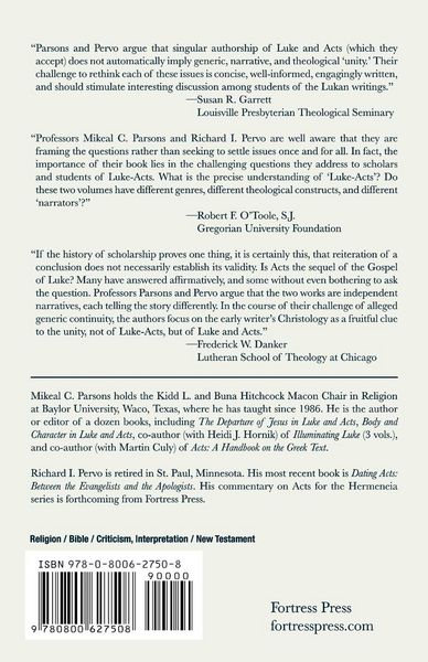 Produktbild: Rethinking the Unity of Luke and Acts
