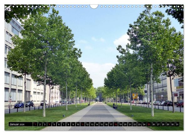 Produktbild: Gr&uuml;nes Mannheim (Wandkalender 2026 DIN A3 quer), CALVENDO Monatskalender