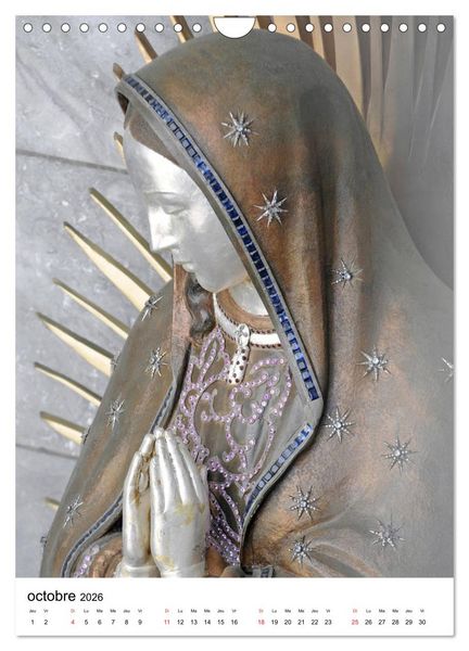 Produktbild: LOURDES Patrimoine (Calendrier mural 2026 DIN A4 horizontal), CALVENDO calendrier mensuel