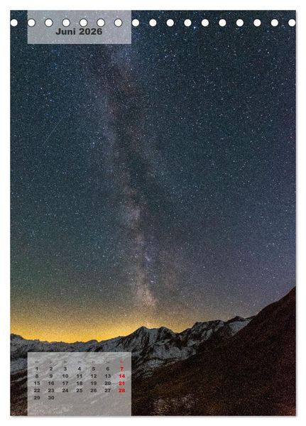 Produktbild: Alpine Jahreszeiten: Ein Jahr in den Bergen (Tischkalender 2026 DIN A5 hoch), CALVENDO Monatskalender