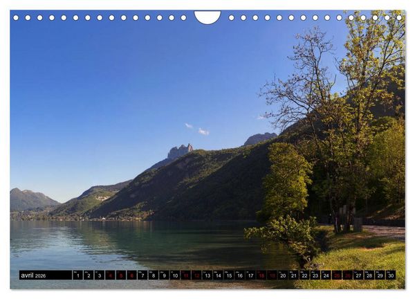Produktbild: Lac d'Annecy &agrave; vue d'&oelig;il (Calendrier mural 2026 DIN A4 vertical), CALVENDO calendrier mensuel