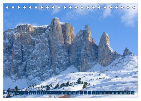 Produktbild: Sella Ronda (Tischkalender 2026 DIN A5 quer), CALVENDO Monatskalender