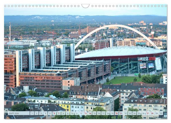 Produktbild: Von K&ouml;lner D&auml;chern (Wandkalender 2026 DIN A3 quer), CALVENDO Monatskalender
