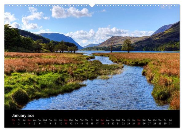 Produktbild: Cumbria - Lake District (High Quality Premium Wall Calendar 2026 DIN A2 landscape),CALVENDO 12 Month Wall Calendar