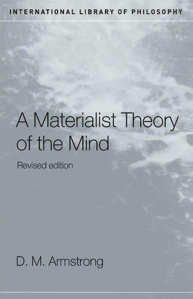 Produktbild: A Materialist Theory of the Mind