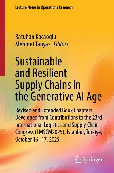 Produktbild: Sustainable and Resilient Supply Chains in the Generative AI Age
