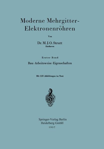 Produktbild: Moderne Mehrgitter-Elektronenr&ouml;hren