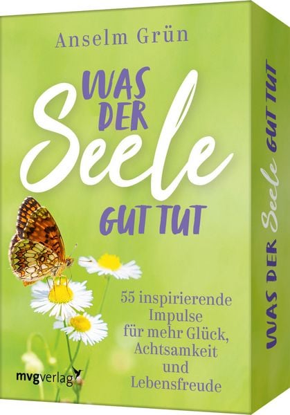 Produktbild: Was der Seele gut tut &ndash; 55 inspirierende Impulse f&uuml;r mehr Gl&uuml;ck, Achtsamkeit und Lebensfreude