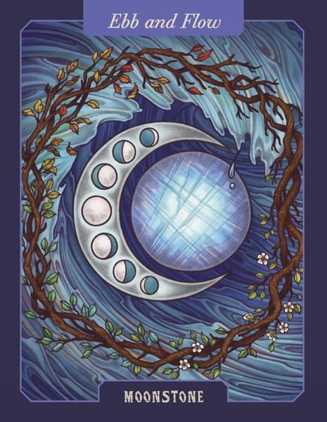Produktbild: Illustrated Crystallary Oracle Cards