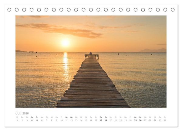 Produktbild: Mallorca - Natur pur (Tischkalender 2026 DIN A5 quer), CALVENDO Monatskalender