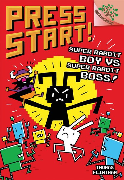 Produktbild: Super Rabbit Boy vs. Super Rabbit Boss!: A Branches Book (Press Start! #4)