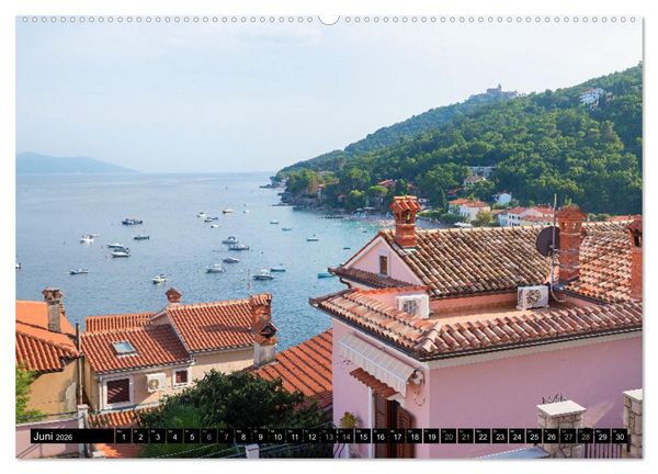 Produktbild: Moscenicka Draga 2026 - Urlaubsparadies an der Kvarner Bucht (Wandkalender 2026 DIN A2 quer), CALVENDO Monatskalender