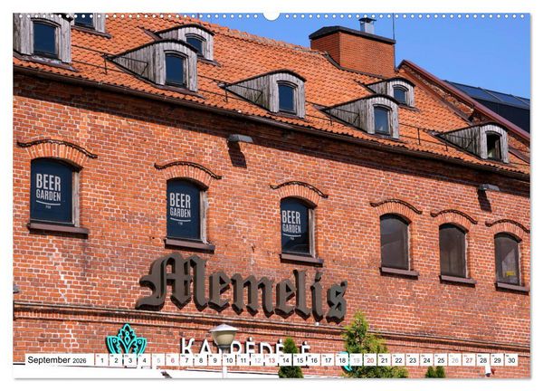 Produktbild: Memel - Klaipeda. Litauens Fenster zum Meer (hochwertiger Premium Wandkalender 2026 DIN A2 quer), Kunstdruck in Hochglanz
