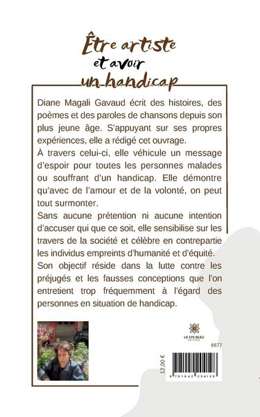 Produktbild: Gavaud, D: &Ecirc;tre artiste et avoir un handicap