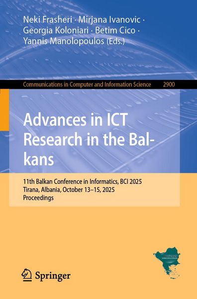 Produktbild: Advances in ICT Research in the Balkans