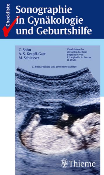 Produktbild: Checkliste Sonographie in Gyn&auml;kologie und Geburtshilfe