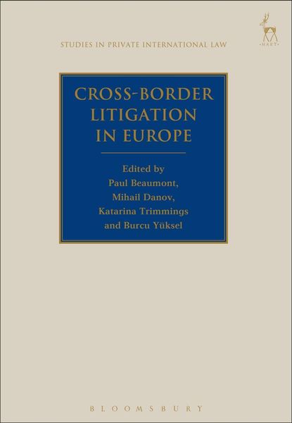 Produktbild: Cross-Border Litigation in Europe