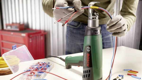 Produktbild: Bosch Home and Garden 06032A6100 UniversalHeat 600 Hei&szlig;luftgebl&auml;se 1.800W