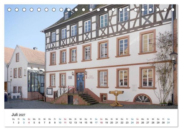 Produktbild: Ottweiler - Barockperle im Saarland (Tischkalender 2027 DIN A5 quer), CALVENDO Monatskalender