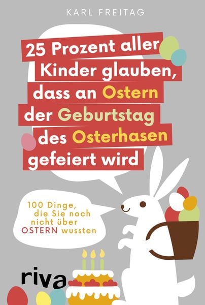 Produktbild: 25 Prozent aller Kinder glauben, dass an Ostern der Geburtstag des Osterhasen gefeiert wird