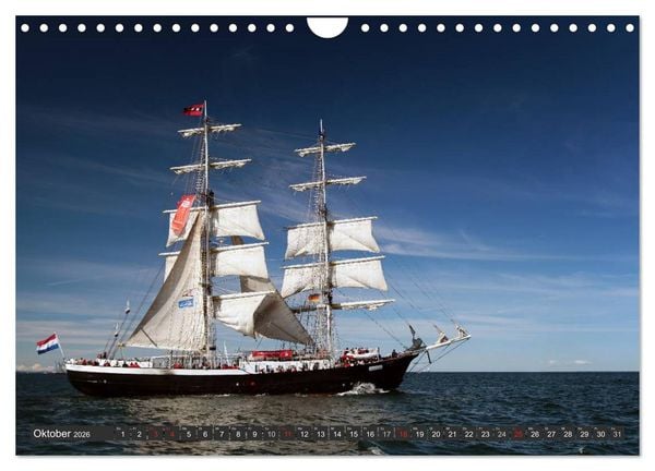 Produktbild: Segelimpressionen (Wandkalender 2026 DIN A4 quer), CALVENDO Monatskalender