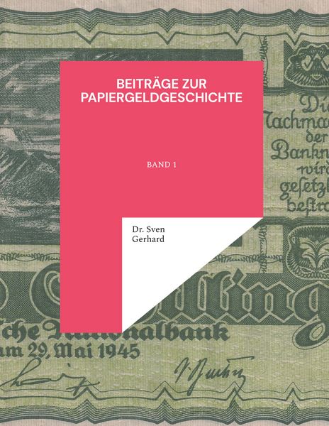 Produktbild: Beitr&auml;ge zur Papiergeldgeschichte