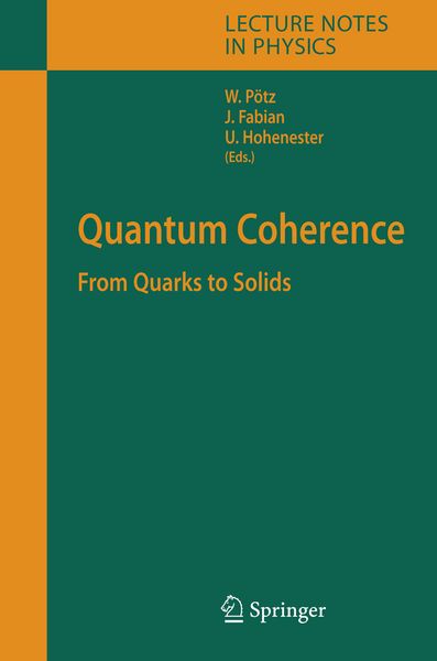 Produktbild: Quantum Coherence