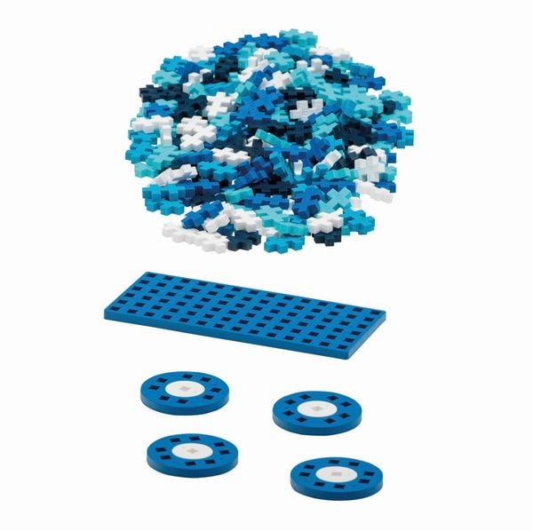 Produktbild: Plus-Plus 200 Kreativ Bausteine GO! Auto Wasser