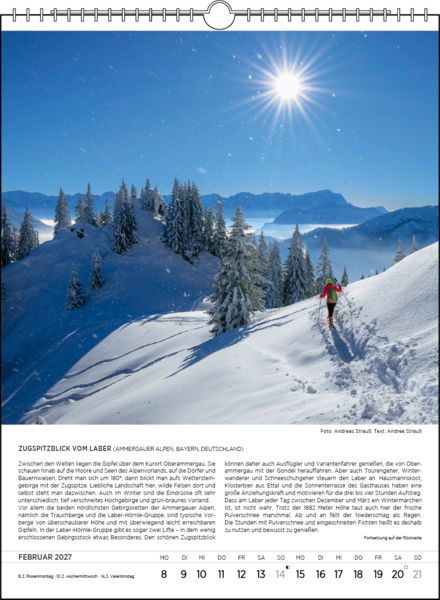 Produktbild: Blodigs Alpenkalender 2027