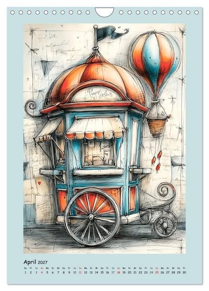 Produktbild: Kleine Wunder. Fantasie zwischen Zeit, Herz und Poesie (Wandkalender 2027 DIN A4 hoch), CALVENDO Monatskalender