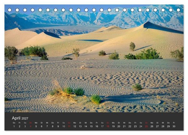 Produktbild: W&uuml;sten, wilde Sch&ouml;nheiten (Tischkalender 2027 DIN A5 quer), CALVENDO Monatskalender