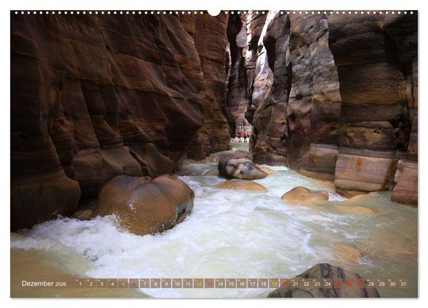 Produktbild: Jordanien - Ein Land der Superlative (Wandkalender 2026 DIN A2 quer), CALVENDO Monatskalender
