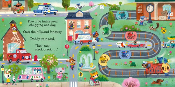 Produktbild: Five Little Trains