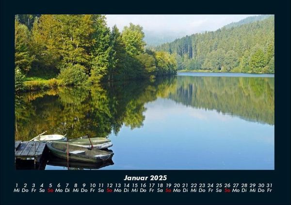 Produktbild: Die Seen der Erde 2025 Fotokalender DIN A4