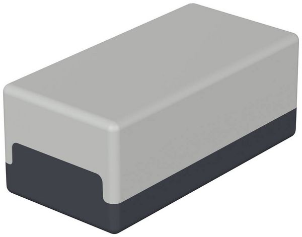 Produktbild: Bopla ELEMENT E 410 05410002 Elektronikgeh&auml;use 50 x 100 x 25 Polystyrol Lichtgrau, Graphitgrau 1 St.