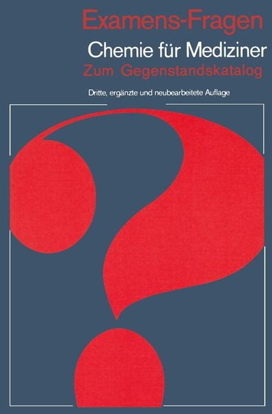 Produktbild: Examens-Fragen Chemie f&uuml;r Mediziner