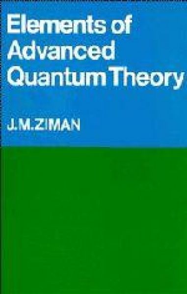 Produktbild: Elements of Advanced Quantum Theory